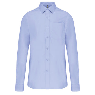 chemise de service bleu ciel