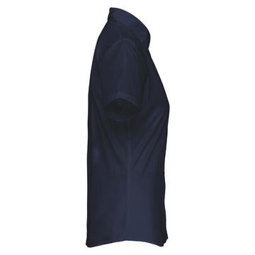 chemise de service femme bleu marine