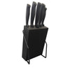 Bloc Couteaux 6 Pièces Manche Soft Noir Essentiels - PRADEL