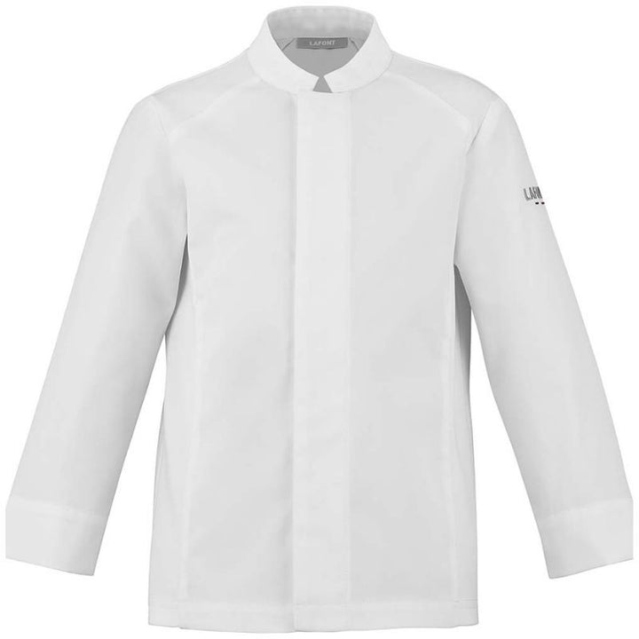 Veste de Cuisine Enfant Manches Longues Basil Blanc - LAFONT CUISINE 2