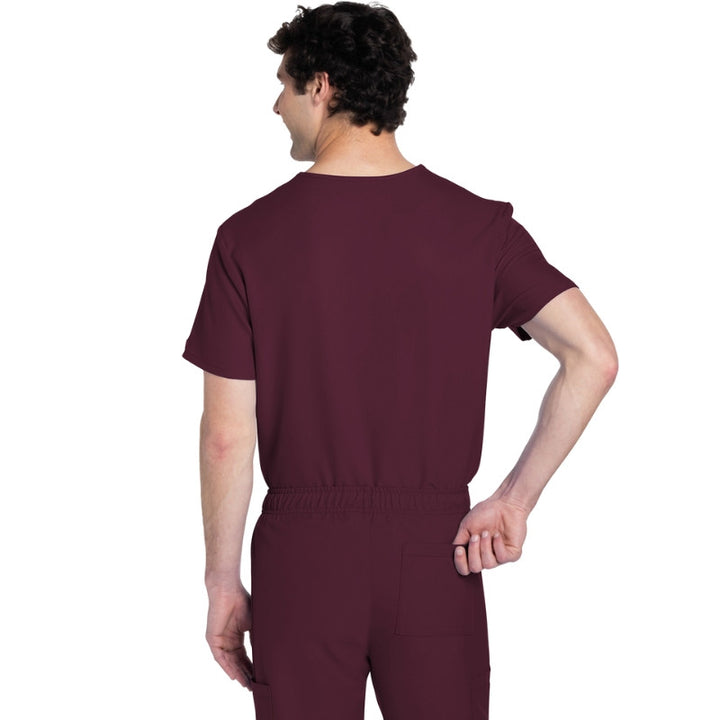Blouse médicale Unisexe Manches Courtes Orignals Ultra - CHEROKEE - bordeaux
