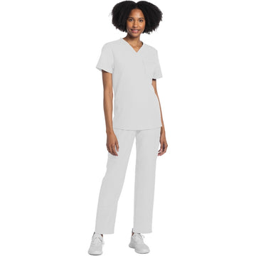 Blouse médicale Unisexe Manches Courtes Orignals Ultra - CHEROKEE - blanc