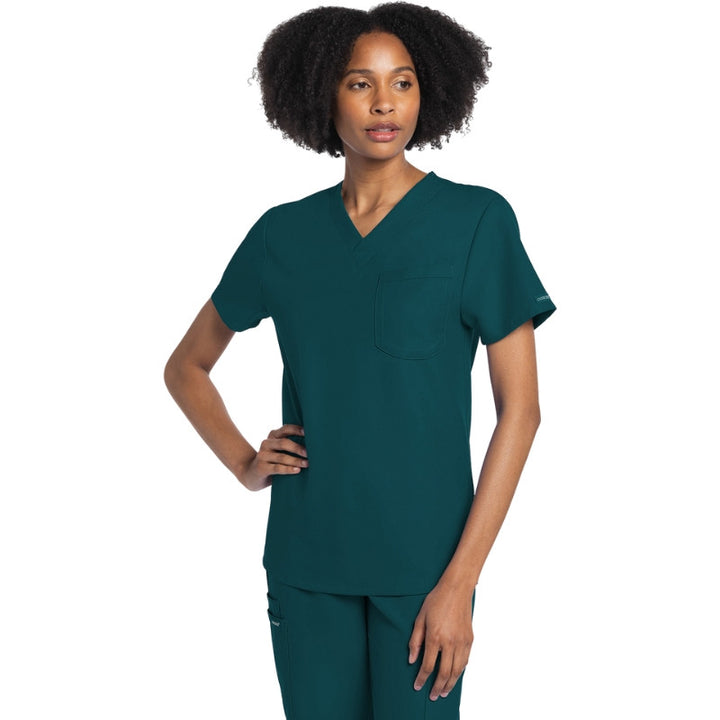 Blouse médicale Unisexe Manches Courtes Orignals Ultra - CHEROKEE - vert