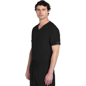 Blouse médicale Unisexe Manches Courtes Orignals Ultra - CHEROKEE - noir