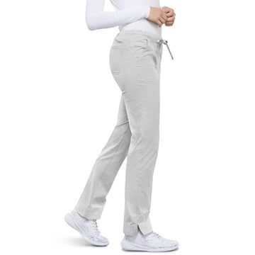 Pantalon Médical Femme Core Stretch - CHEROKEE - Blanc