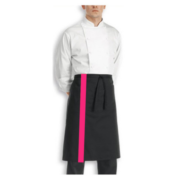 Tablier bande fushia