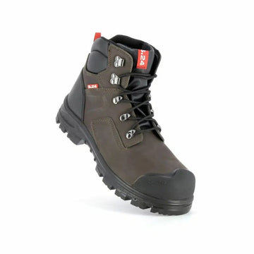 Chaussure de Sécurité BTP MATRIX EVO S3 Cuir Gras Marron - S24