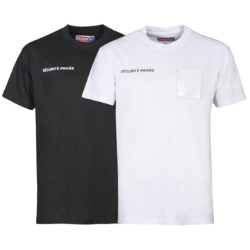 T-shirt de Sécurité Privée Sérigraphie Rétro Réfléchissante – CITYGUARD