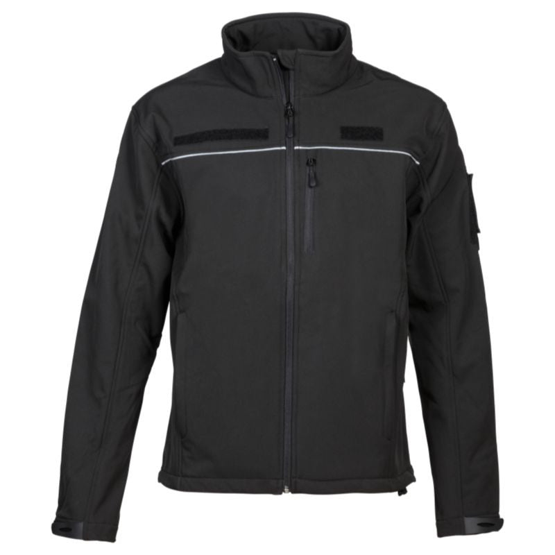 Blouson Softshell Sécurité Privée Mixte Imperméable Respirant Noir – CITYGUARD