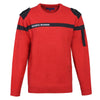 Pull de Sécurité Incendie Unisexe Manches Longues Acrylique/Laine Rouge – CITYGUARD