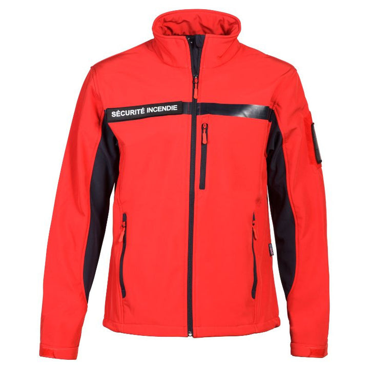 Blouson Softshell Sécurité Incendie Mixte Micro polaire – CITYGUARD