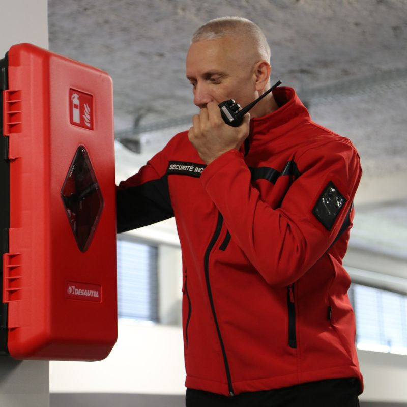 Blouson Softshell Sécurité Incendie Mixte Micro polaire – CITYGUARD