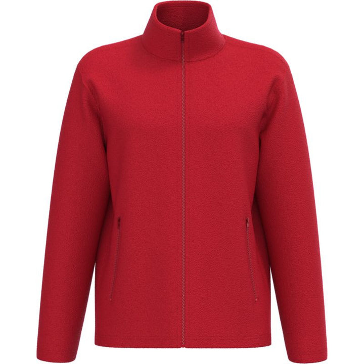 Veste de Travail Polaire Unisexe Coupe Droite Rouge - IDEAL BASIC BRAND