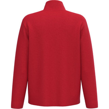 Dos Veste de Travail Polaire Unisexe Coupe Droite Rouge - IDEAL BASIC BRAND