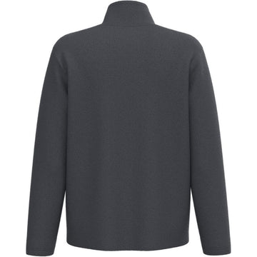 Dos Veste de Travail Polaire Unisexe Coupe Droite Gris Foncé - IDEAL BASIC BRAND