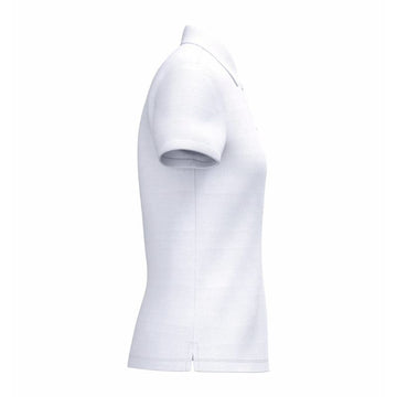Polo de Service Piqué Femme Manches Courtes BLANC