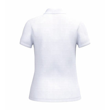 Polo de Service Piqué Femme Manches Courtes BLANC
