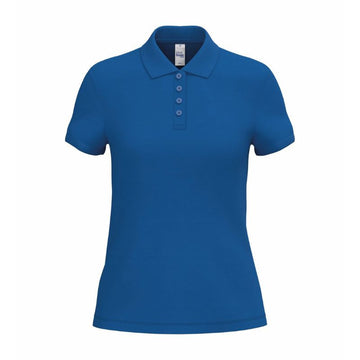 Polo de Service Piqué Femme Manches Courtes BLEU ROYAL
