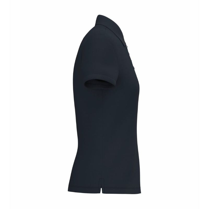 Polo de Service Piqué Femme Manches Courtes BLEU MARINE