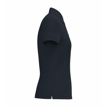 Polo de Service Piqué Femme Manches Courtes BLEU MARINE