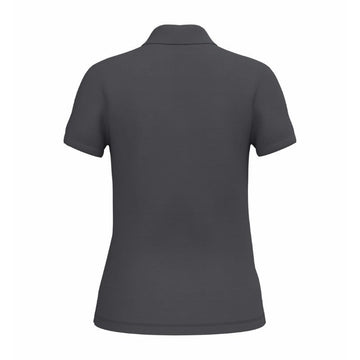 Polo de Service Piqué Femme Manches Courtes GRIS FONCÉ