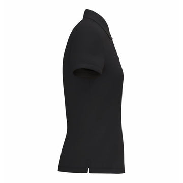 Polo de Service Piqué Femme Manches Courtes NOIR