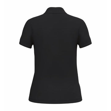 Polo de Service Piqué Femme Manches Courtes NOIR