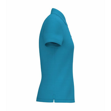 Polo de Service Piqué Femme Manches Courtes TURQUOISE