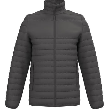 Doudoune de Travail Homme Matelassée Poches Multiples Gris Foncé - IDEAL BASIC BRAND