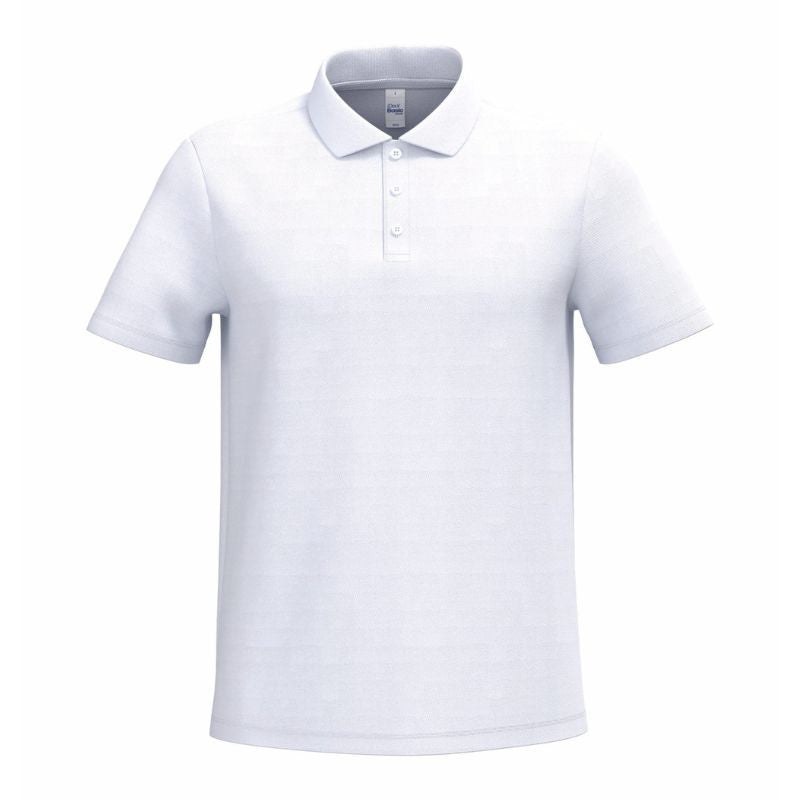 Polo de Service Piqué Homme Manches Courtes BLANC