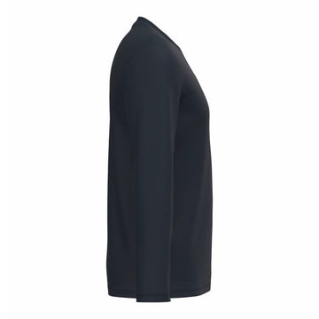 T-shirt de Service Mixte Manches Longues bleu marine