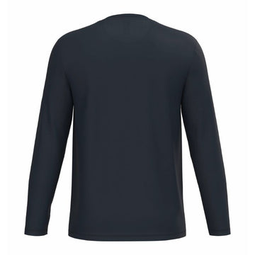 T-shirt de Service Mixte Manches Longues bleu marine