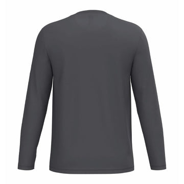 T-shirt de Service Mixte Manches Longues gris foncé