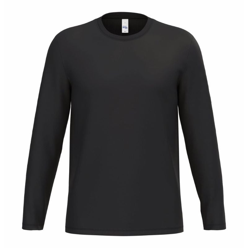 T-shirt de Service Mixte Manches Longues noir