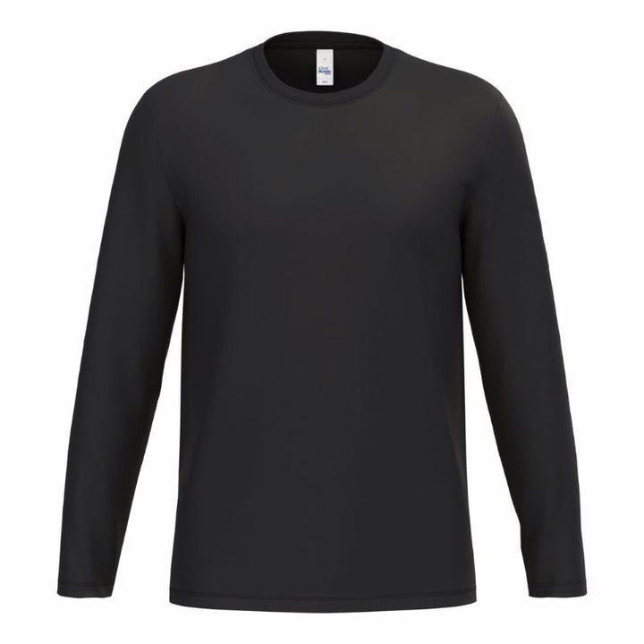 T-shirt de Service Mixte Manches Longues noir