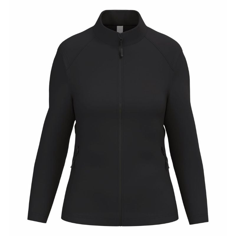 Veste de Travail Softshell Femme Déperlante/Micropolaire NOIR