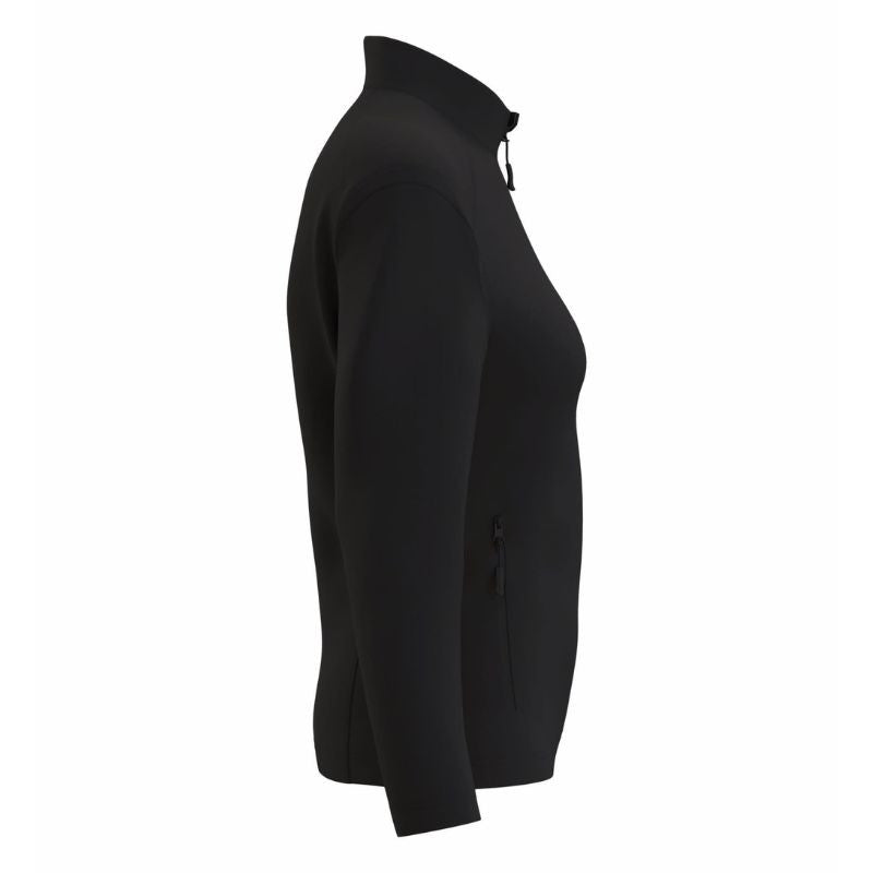 Veste de Travail Softshell Femme Déperlante/Micropolaire NOIR