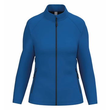 Veste de Travail Softshell Femme Déperlante/Micropolaire BLEU ROYAL