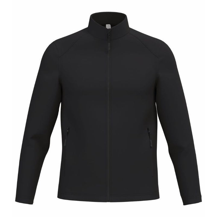 Veste de Travail Softshell Homme Déperlante/Micropolaire NOIR