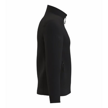 Veste de Travail Softshell Homme Déperlante/Micropolaire NOIR