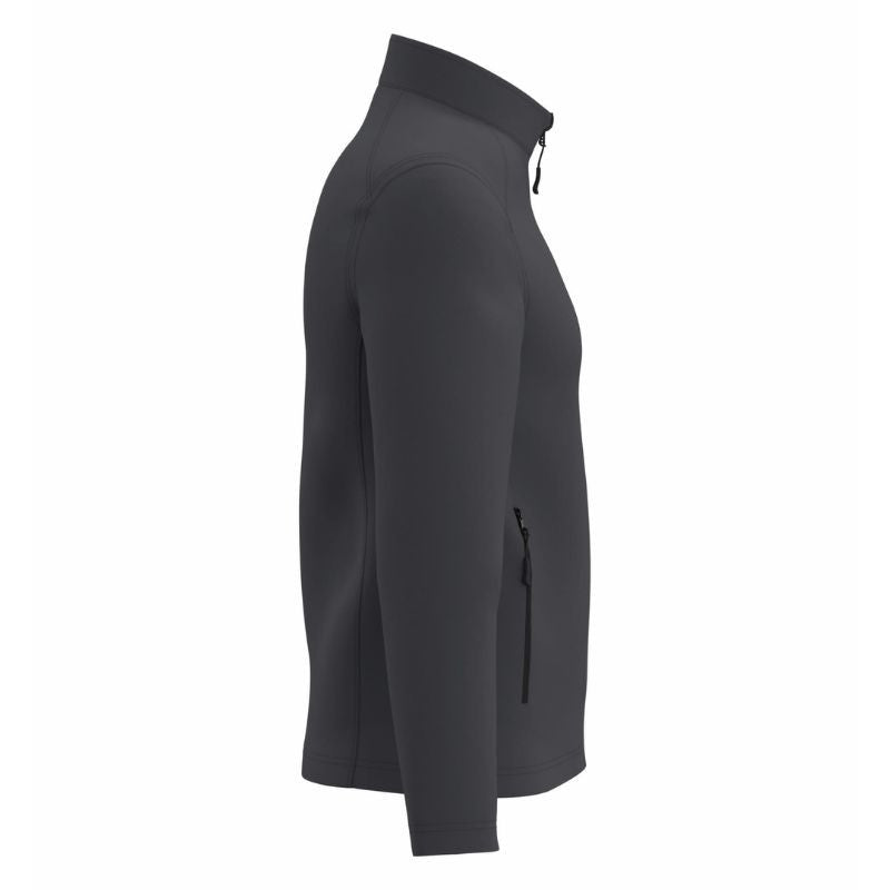 Veste de Travail Softshell Homme Déperlante/Micropolaire GRIS FONCÉ