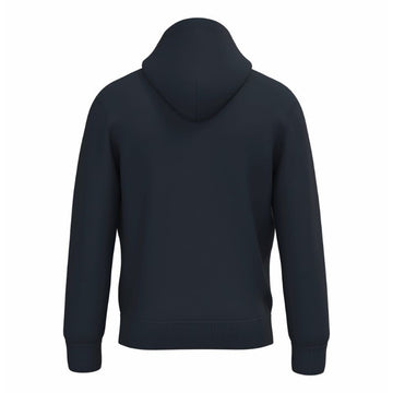 Sweat-shirt de Travail Mixte Molleton Gratté Poche Kangourou MARINE
