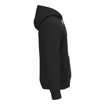 Sweat-shirt de Travail Mixte Molleton Gratté Poche Kangourou  NOIR