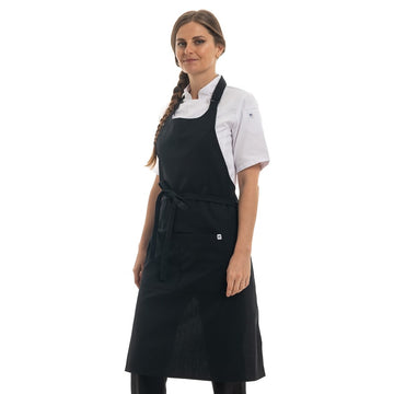 Tablier à Bavette Auvergne Made in France Noir