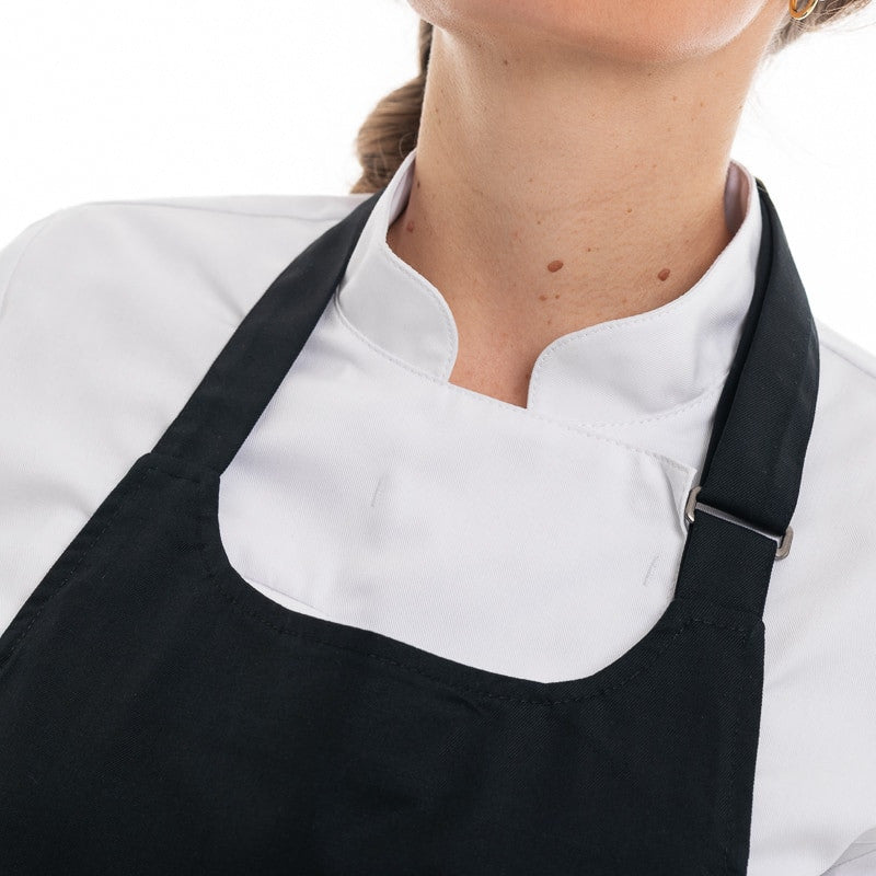 Col Tablier à Bavette Auvergne Made in France Noir - MANELLI