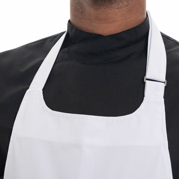 Col Tablier à Bavette Auvergne Made in France Blanc - MANELLI