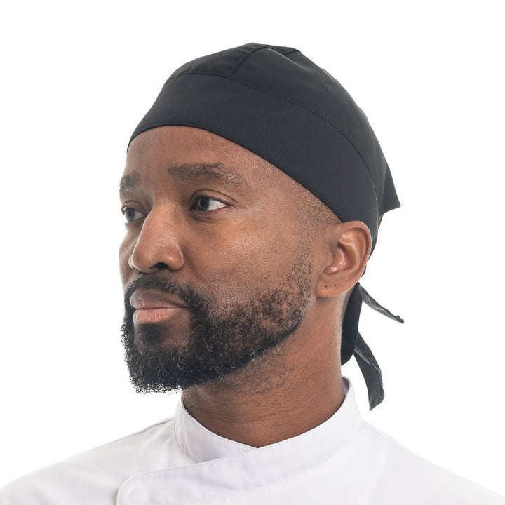 Bandana de Cuisine Camargue Made in France - MANELLI I Noir