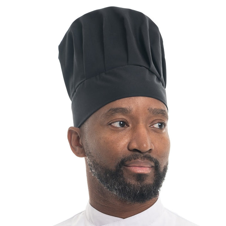 Toque de Cuisine Corsée Made in France Noir - Manelli