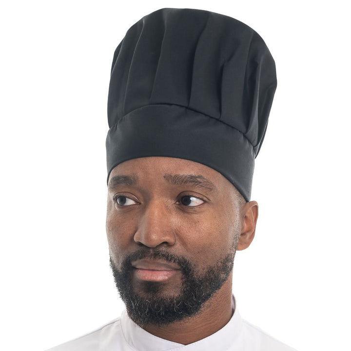 Toque de Cuisine Corsée Made in France Noir Collection Authentique