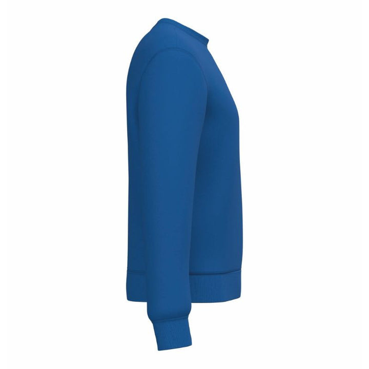 Sweat-shirt de Travail Mixte Col Rond Molleton Gratté bleu royal